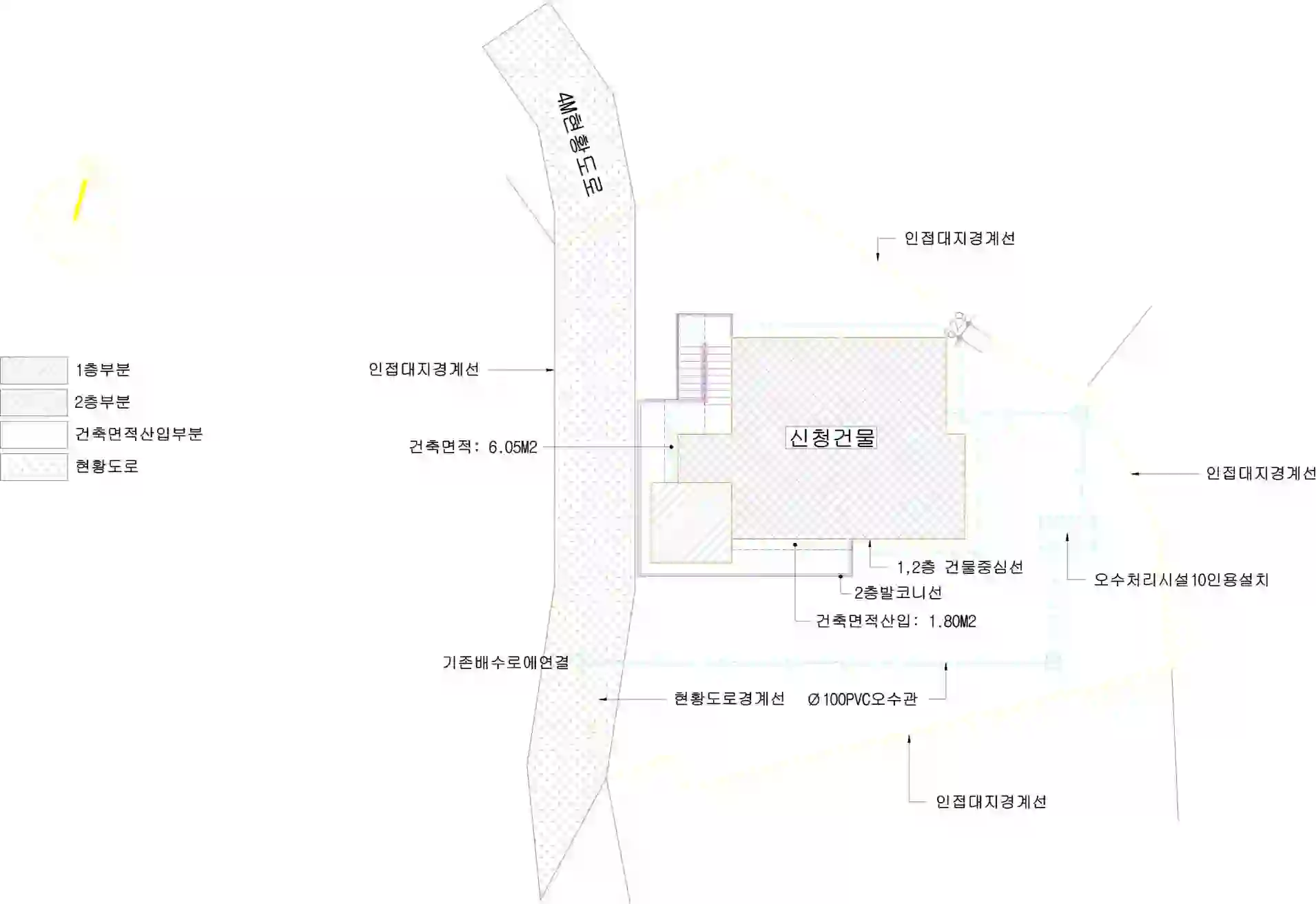 덕평리 387-14 배치도 이미지